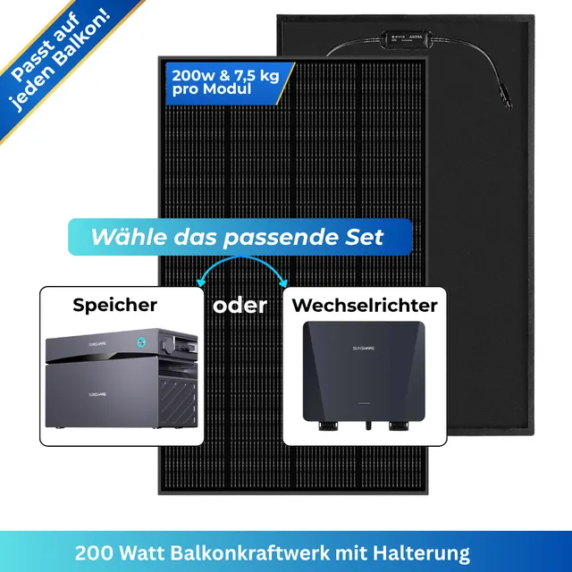 Produktbild Sunshare Ray mit 200-W-Modul